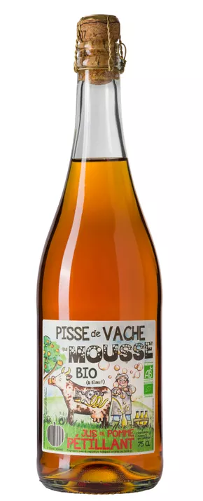 Jus de pomme p&eacute;tillant Terres Normandes