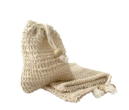 Sac à savon sisal
