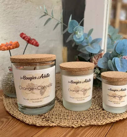 Bougie parfumée Orange Cannelle