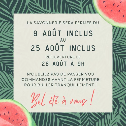 Vacances août