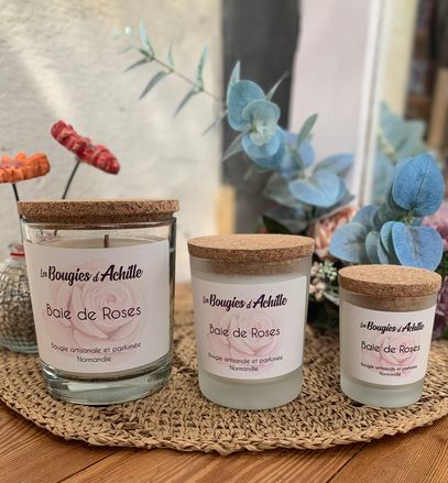 Bougie parfumée Baie de Roses