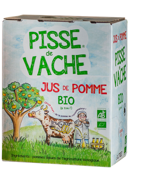 Jus de pomme bio en bib 3 litres