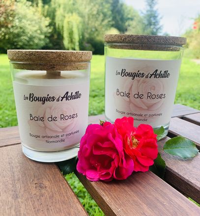 Bougie parfumée Baie de Roses
