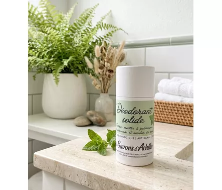Déodorant solide parfum Menthe & Palmarosa