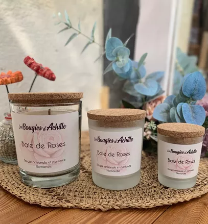 Bougie parfumée Baie de Roses